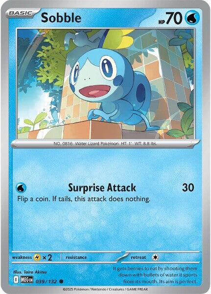 Mega Evolution Sobble Pokémon card